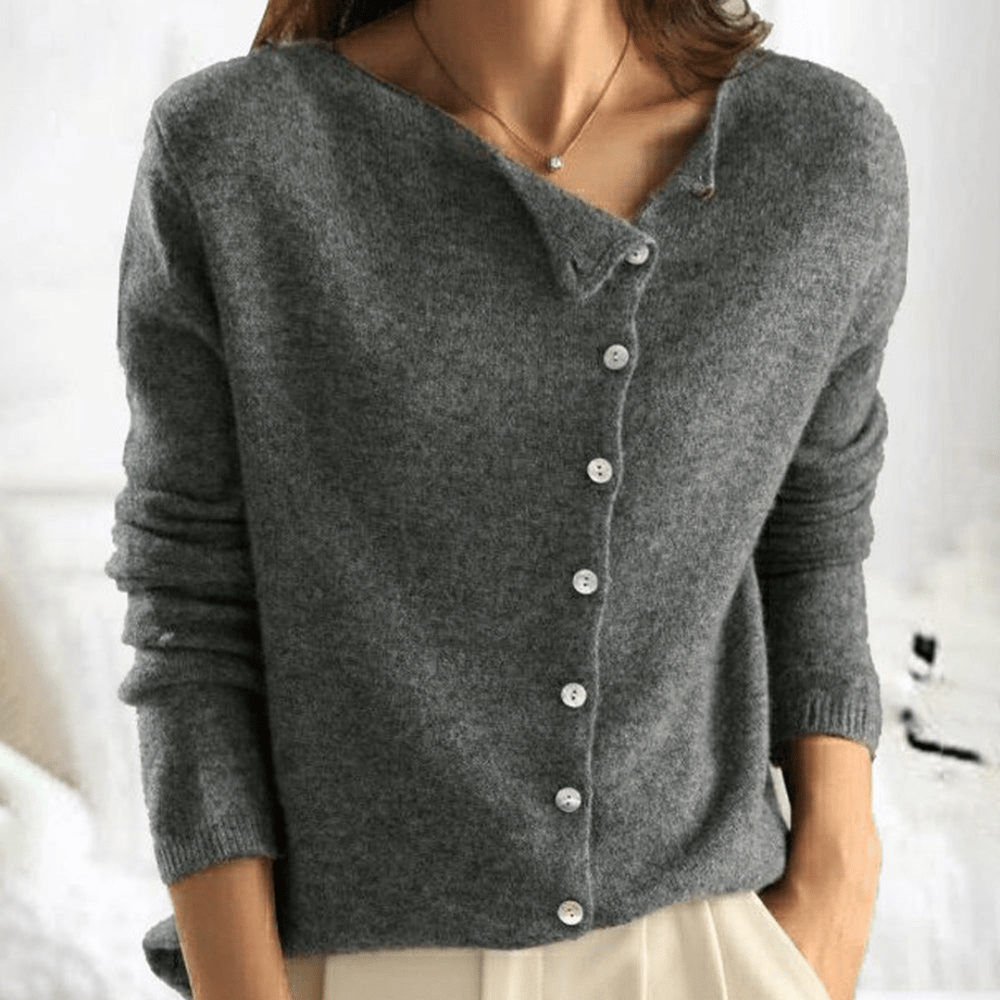 Isa | Elegant Wollen vest | Dames Sweater | Jumper Vest - Sorata
