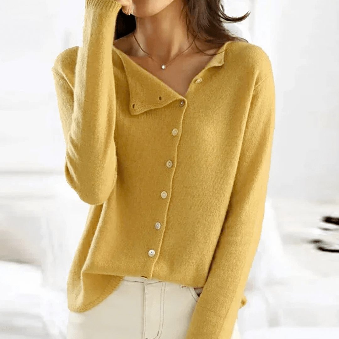 Isa | Elegant Wollen vest | Dames Sweater | Jumper Vest - Sorata