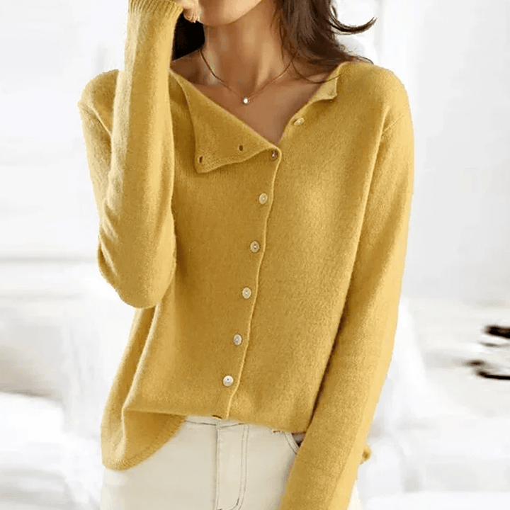 Isa | Elegant Wollen vest | Dames Sweater | Jumper Vest - Sorata