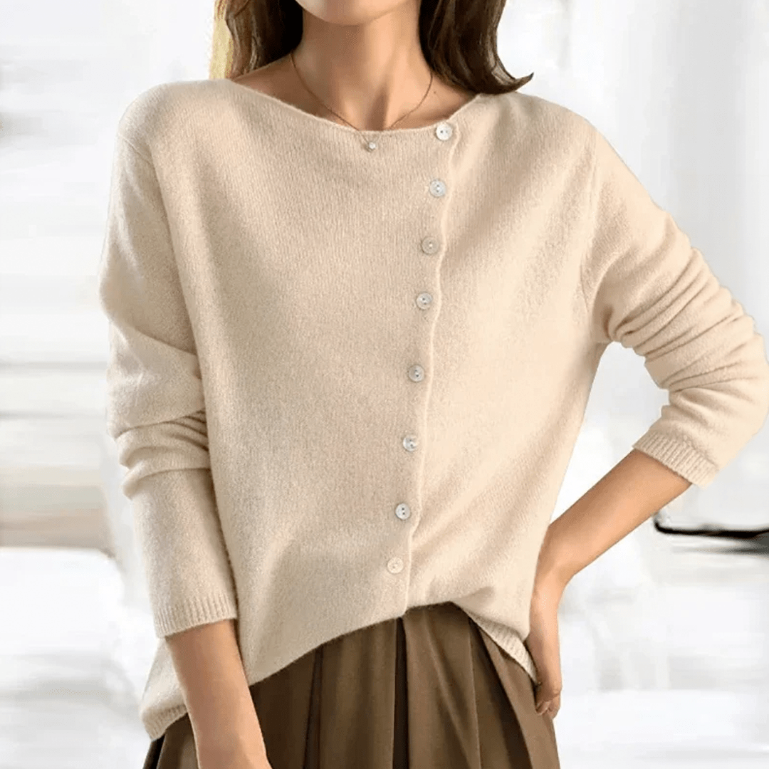 Isa | Elegant Wollen vest | Dames Sweater | Jumper Vest - Sorata