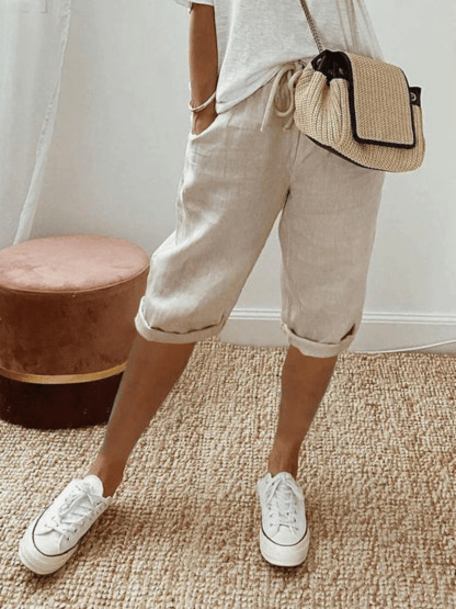 Isabella | Dames Shorts | Korte Broek | Ultiem Comfort | Zachte Katoenen Stof - Sorata