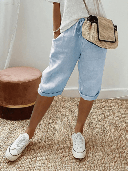 Isabella | Dames Shorts | Korte Broek | Ultiem Comfort | Zachte Katoenen Stof - Sorata