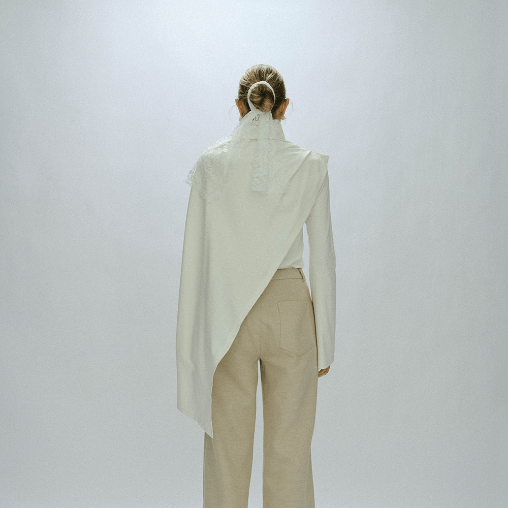 Ishu | 2 - Delige Coltrui Met Cape Sjaal | Dames Sweater Cape | Trendy En Comfortabel - Sorata
