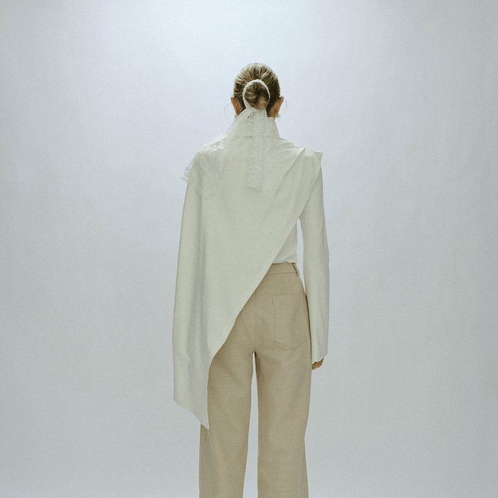 Ishu | 2 - Delige Coltrui Met Cape Sjaal | Dames Sweater Cape | Trendy En Comfortabel - Sorata