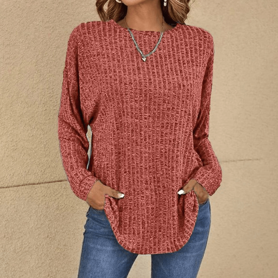 Iva | Geribbeld Trui | Dames Sweater | Jumper Vest - Sorata