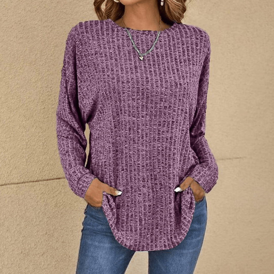 Iva | Geribbeld Trui | Dames Sweater | Jumper Vest - Sorata