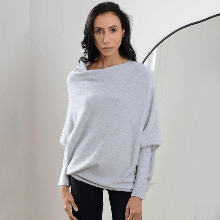 Iva | Veelzijdige Trui met Off the Shoulder | Dames Sweater | Jumper Vest - Sorata