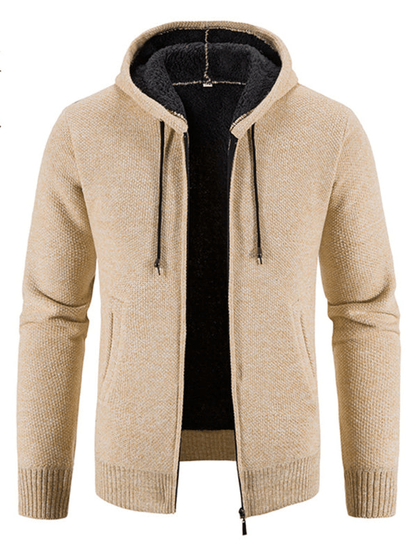 Ives | Gebreid Zipper Vest | Heren Sweater | Jumper Hoodie - Sorata