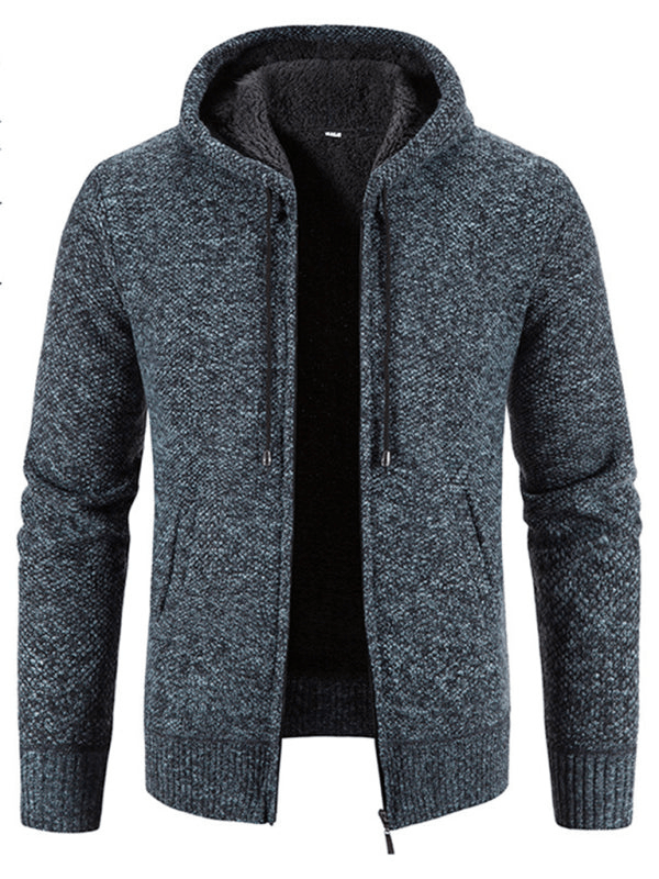 Ives | Gebreid Zipper Vest | Heren Sweater | Jumper Hoodie - Sorata