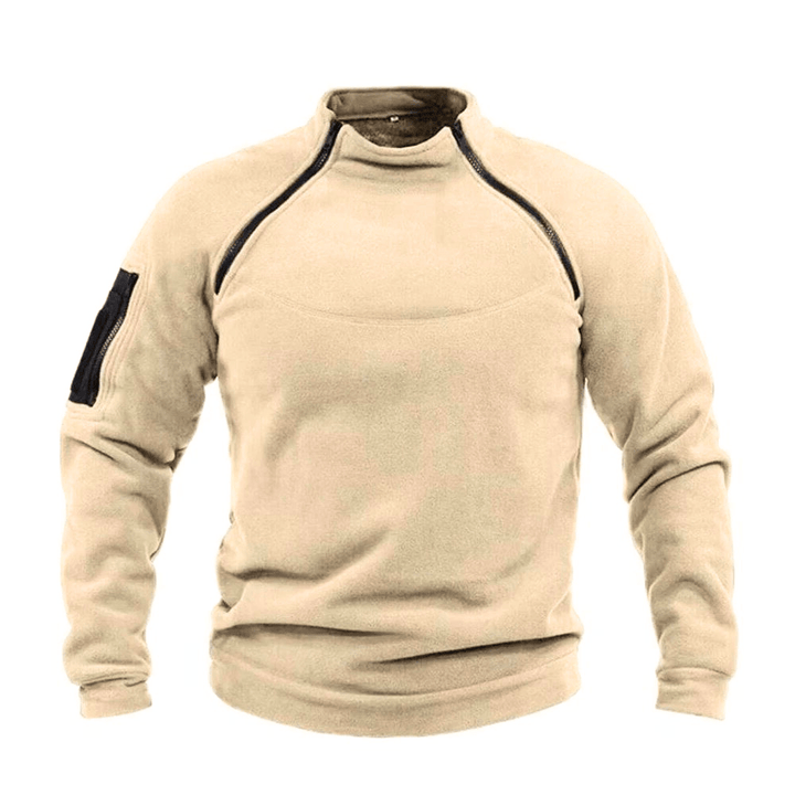 James | Heren Trui | Tactisch Fleece Trui Heren | Warm & Comfortabel - Sorata