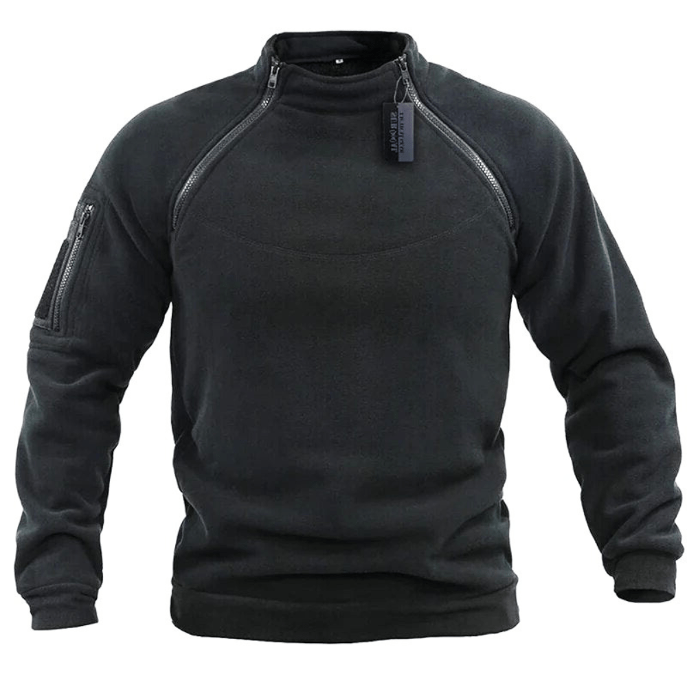 James | Heren Trui | Tactisch Fleece Trui Heren | Warm & Comfortabel - Sorata