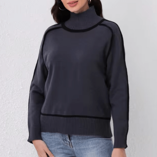 Janey - Dames Truien - Warme Trui Dames - Chique Coltrui - Elegant & Comfortabel - Sorata