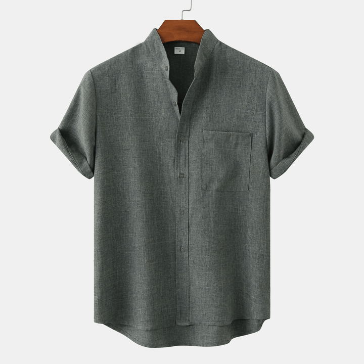 Jarry | Katoenen Button - Up Overhemd | Heren Blouse - Sorata
