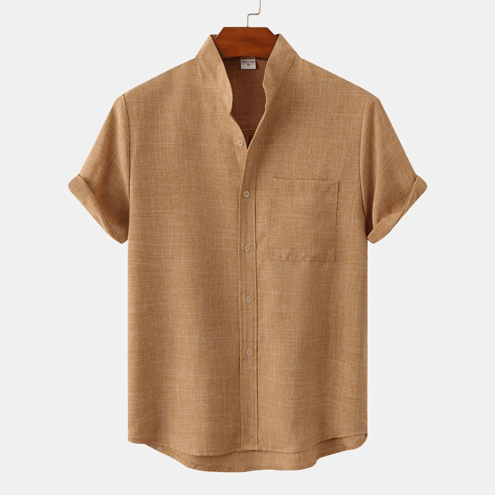 Jarry | Katoenen Button - Up Overhemd | Heren Blouse - Sorata