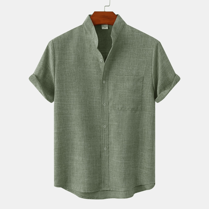 Jarry | Katoenen Button - Up Overhemd | Heren Blouse - Sorata