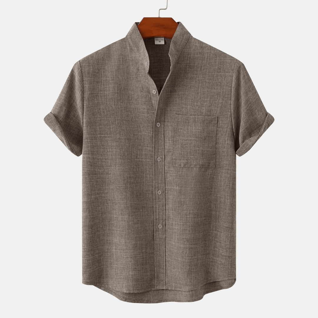 Jarry | Katoenen Button - Up Overhemd | Heren Blouse - Sorata