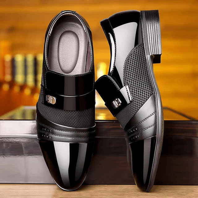 Jason | Vintage Heren Schoenen Met Puntige Neus - Sorata