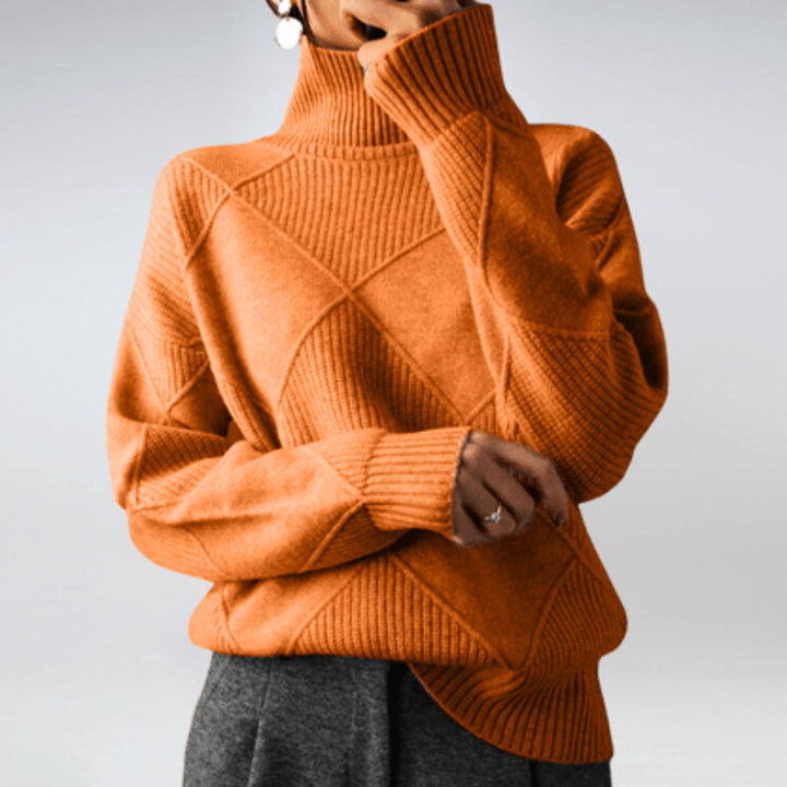 Jaylin | Dames Trui | Zachte En Warme Kasjmier Trui | Comfortabel & Casual - Sorata
