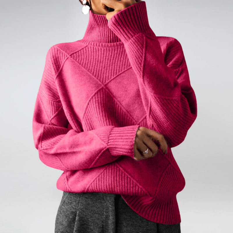 Jaylin | Dames Trui | Zachte En Warme Kasjmier Trui | Comfortabel & Casual - Sorata