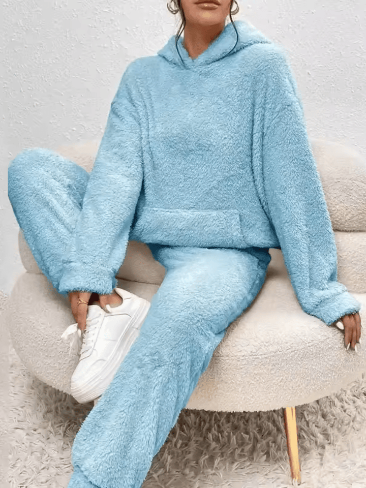 Jeffy | Warme Winter Dames Hoodie en Broeken Set - Sorata