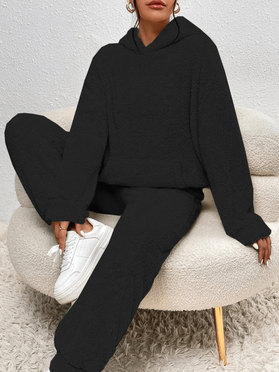 Jeffy | Warme Winter Dames Hoodie en Broeken Set - Sorata