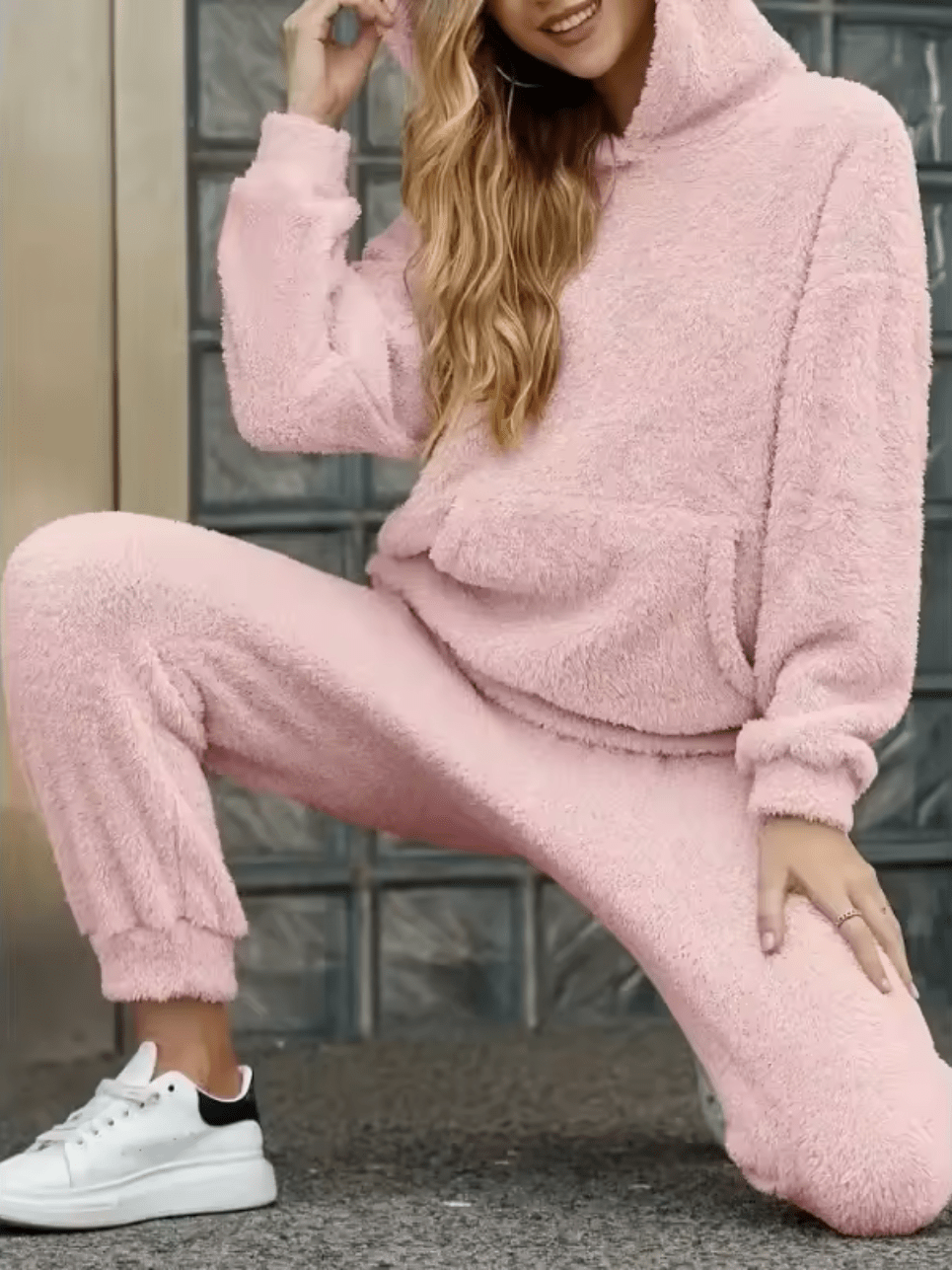 Jeffy | Warme Winter Dames Hoodie en Broeken Set - Sorata
