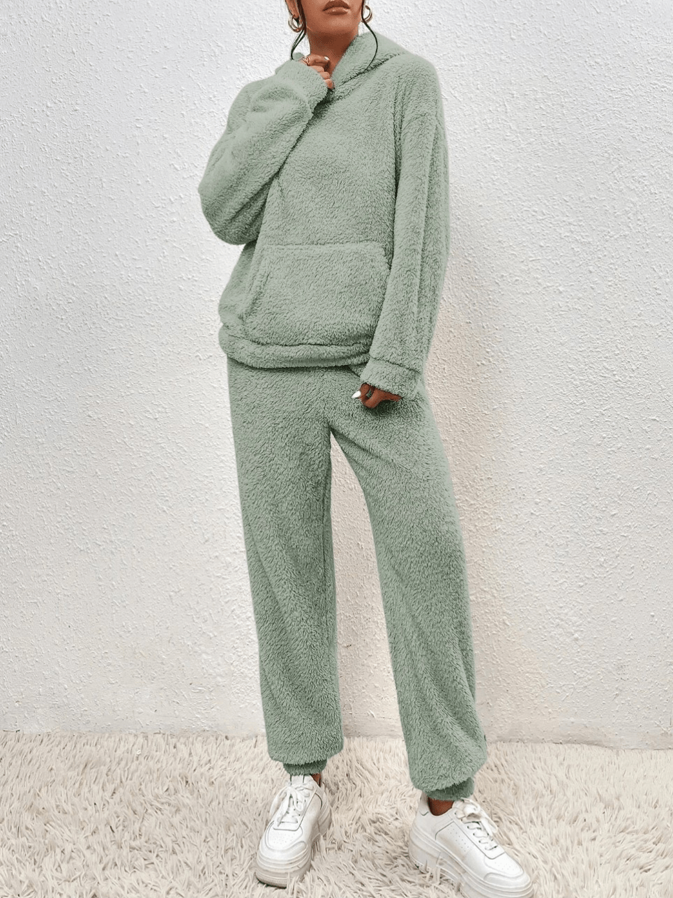 Jeffy | Warme Winter Dames Hoodie en Broeken Set - Sorata