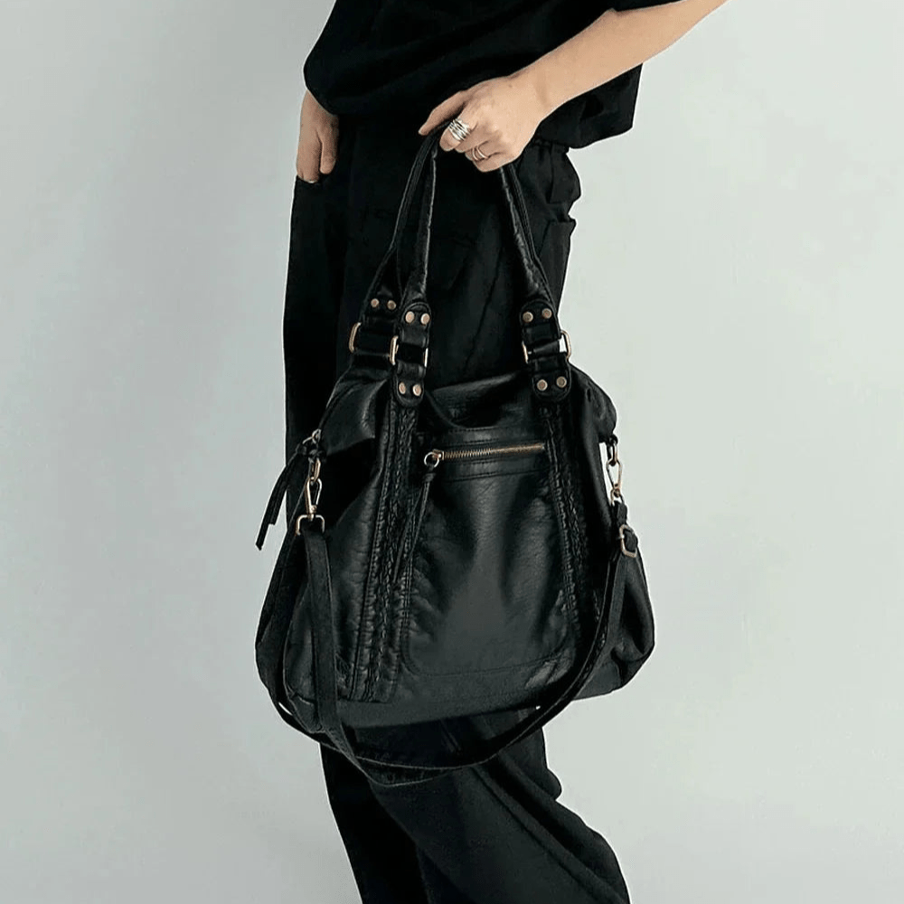 Jhoom | Vintage Schooltas | Crossbody Tas - Sorata