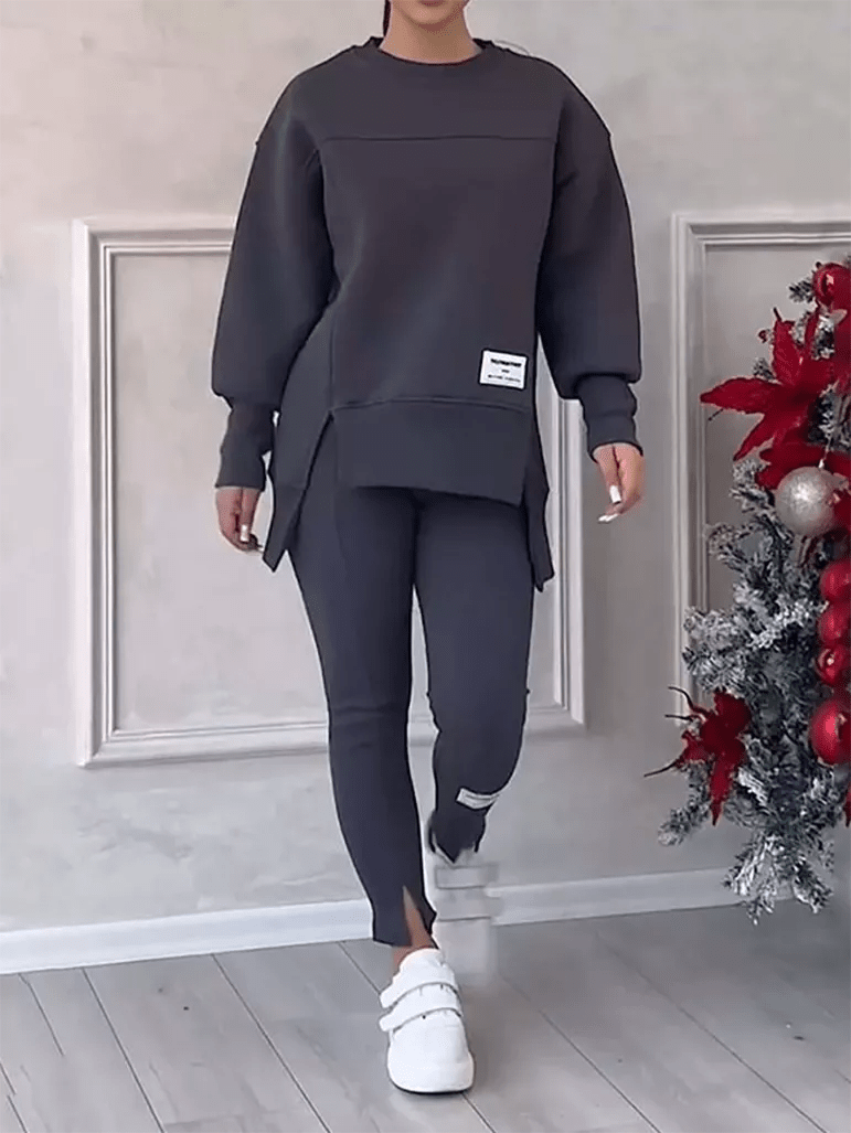 Joa | Elegante Trui en Legging Set voor Dames | Ideaal voor Herfst/Winter - Sorata