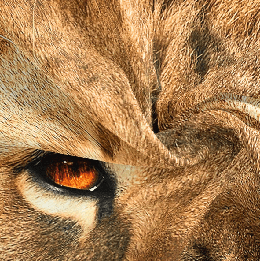 Jungle King Safari | Dekbedovertrek met Afrikaanse Leeuwprint | Trendy & Comfortabel - Sorata