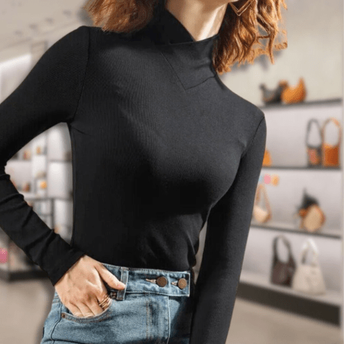 Karen - Dames Truien - Coltrui Dames - Met Schroefdraad - Damesmode - Casual Outfit - Sorata