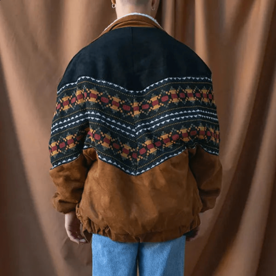 Kymari | Heren Jas Met Tribalprint | Stijlvolle En Comfortabele Casual Bovenkleding - Sorata