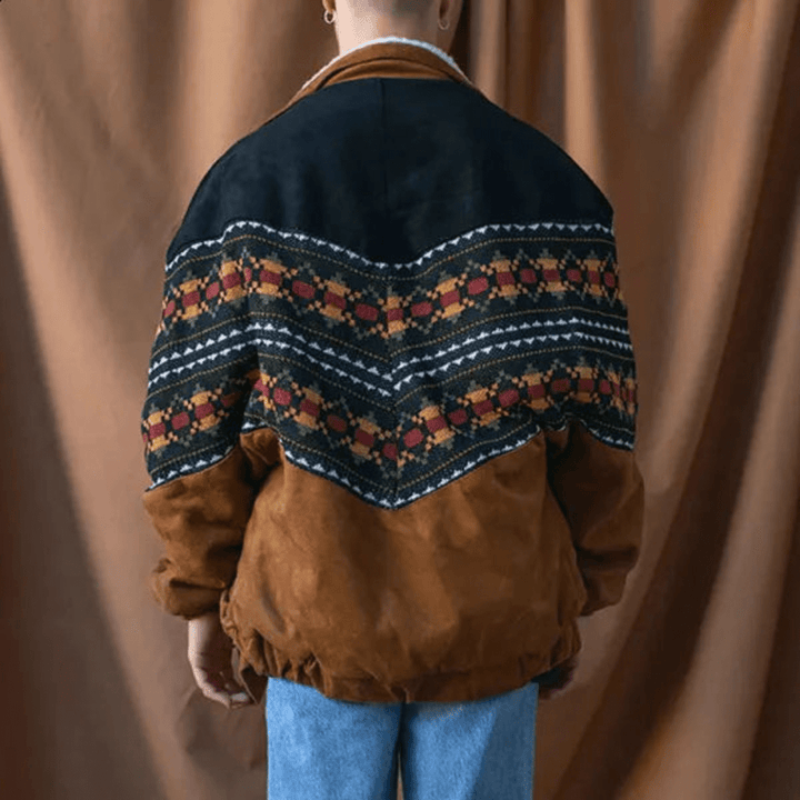 Kymari | Heren Jas Met Tribalprint | Stijlvolle En Comfortabele Casual Bovenkleding - Sorata