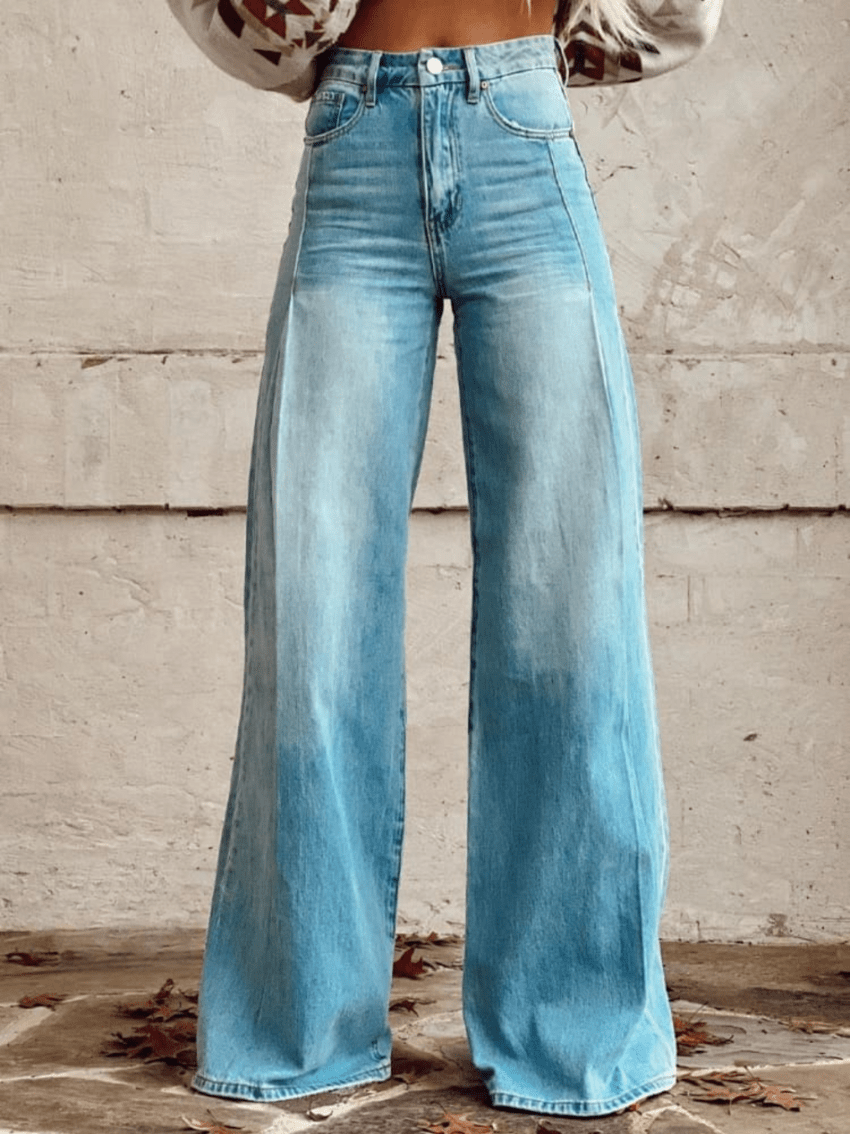 Laila | Iconische Dames Broek | Retro Flared Jeans - Sorata