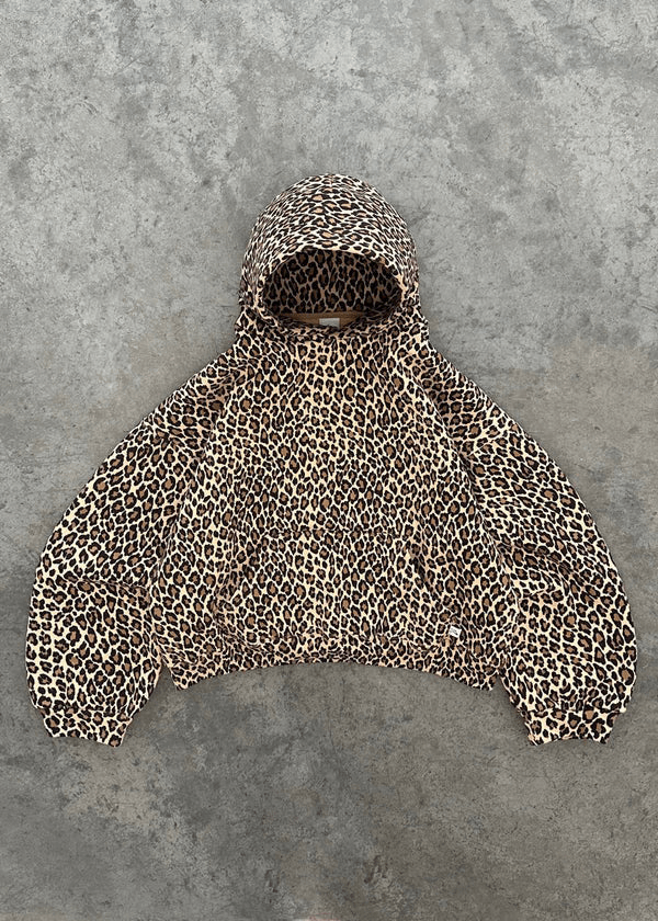 Laila | Luipaard Print Hoodie | Dames Sweater | Jumper Vest - Sorata