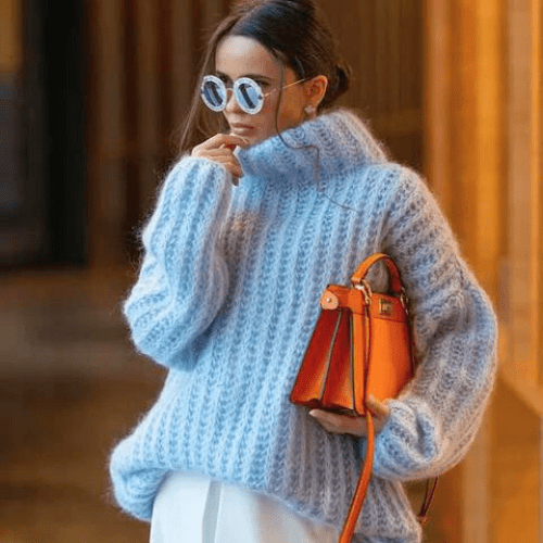 Laura - Dames Truien - Coltrui Voor Dames - Gebreide Trui Voor De Winter - Stijlvol - Sorata