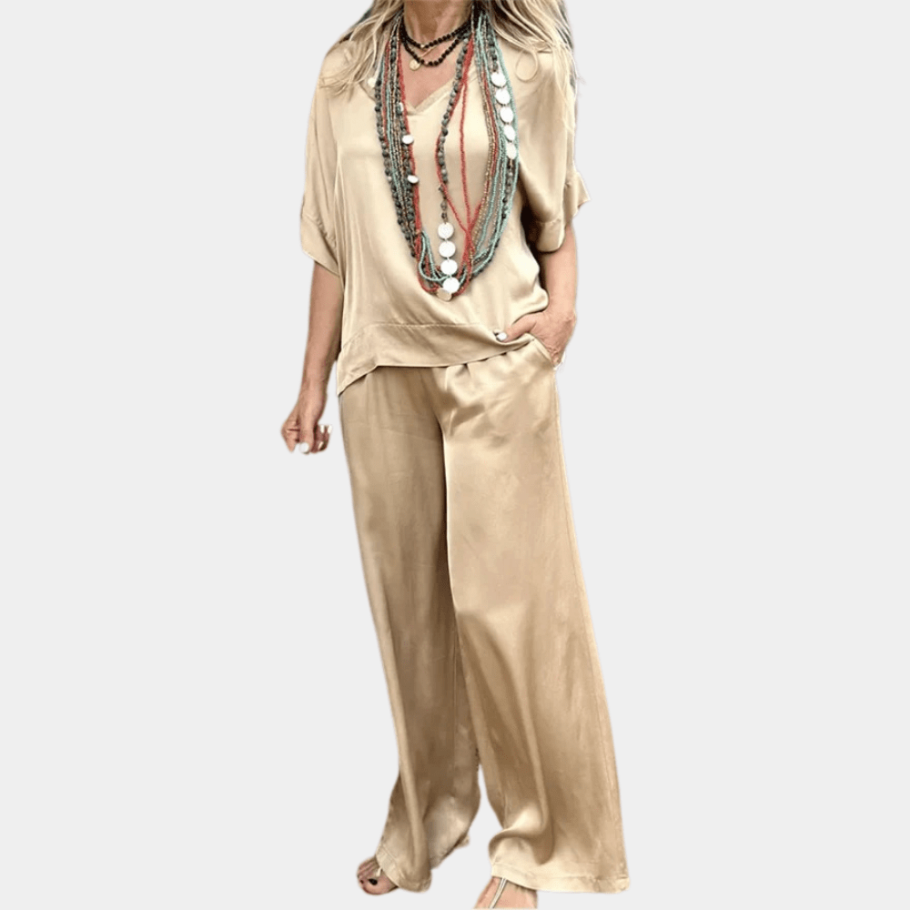 Lea | Elegante 2 - delige Damesset | Dames Two Piece Kleding Set - Sorata