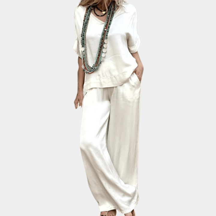 Lea | Elegante 2 - delige Damesset | Dames Two Piece Kleding Set - Sorata