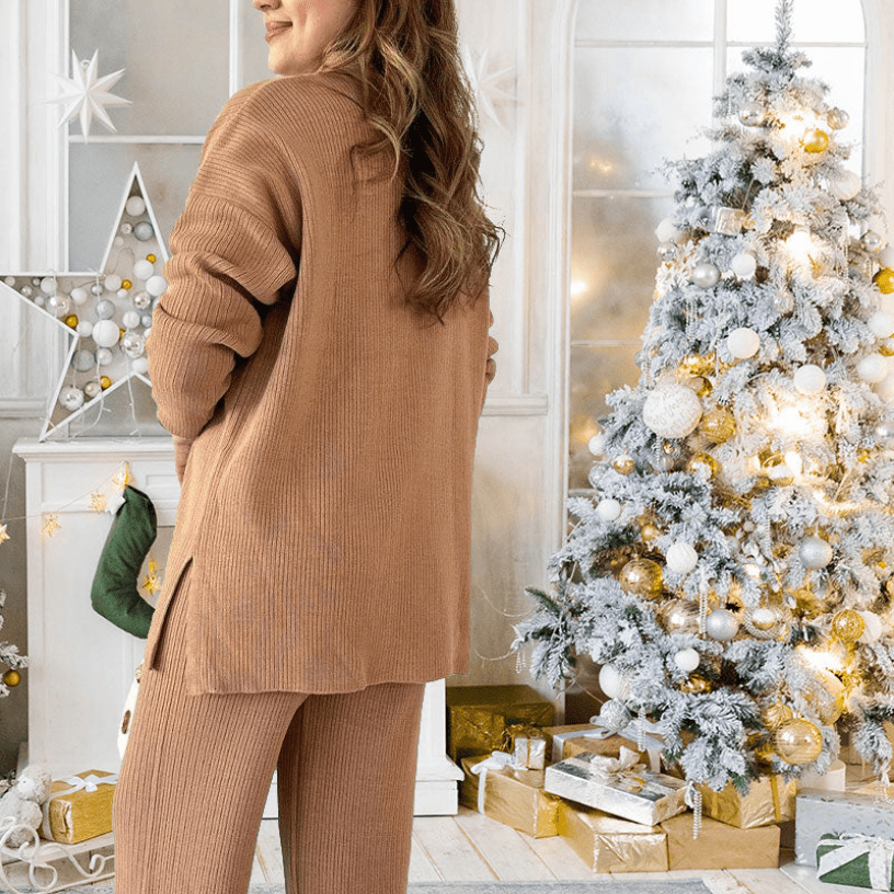 Lexy | Casual Damesset met Broek en Lang Shirt | Comfortabele Set - Sorata