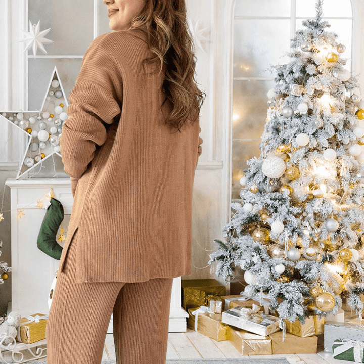 Lexy | Casual Damesset met Broek en Lang Shirt | Comfortabele Set - Sorata