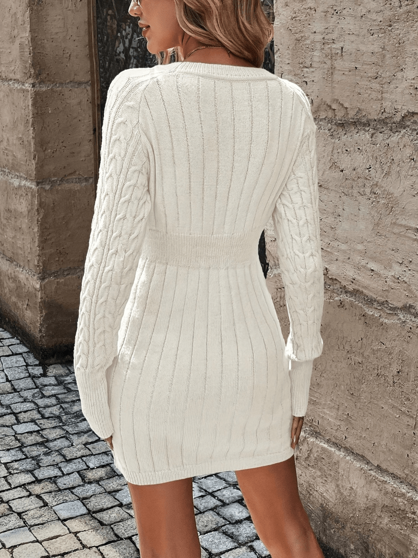 Leyla | Dames Trendy Najaarsjurk | Casual & Trendy - Sorata