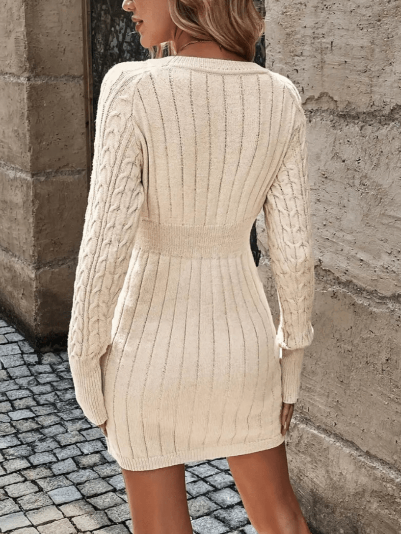 Leyla | Dames Trendy Najaarsjurk | Casual & Trendy - Sorata