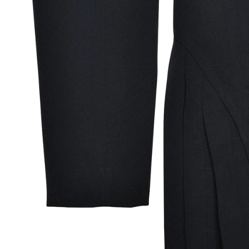 Lia - Jurk Dames - Plooi Jurk Met Lange Mouwen En Knopen - Elegant & Chic - Sorata