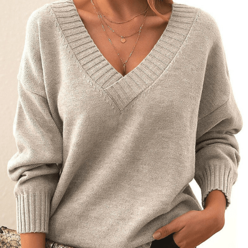 Liana | Warme Trui Dames | Elegante Kasjmier Trui | voor de Winter - Sorata