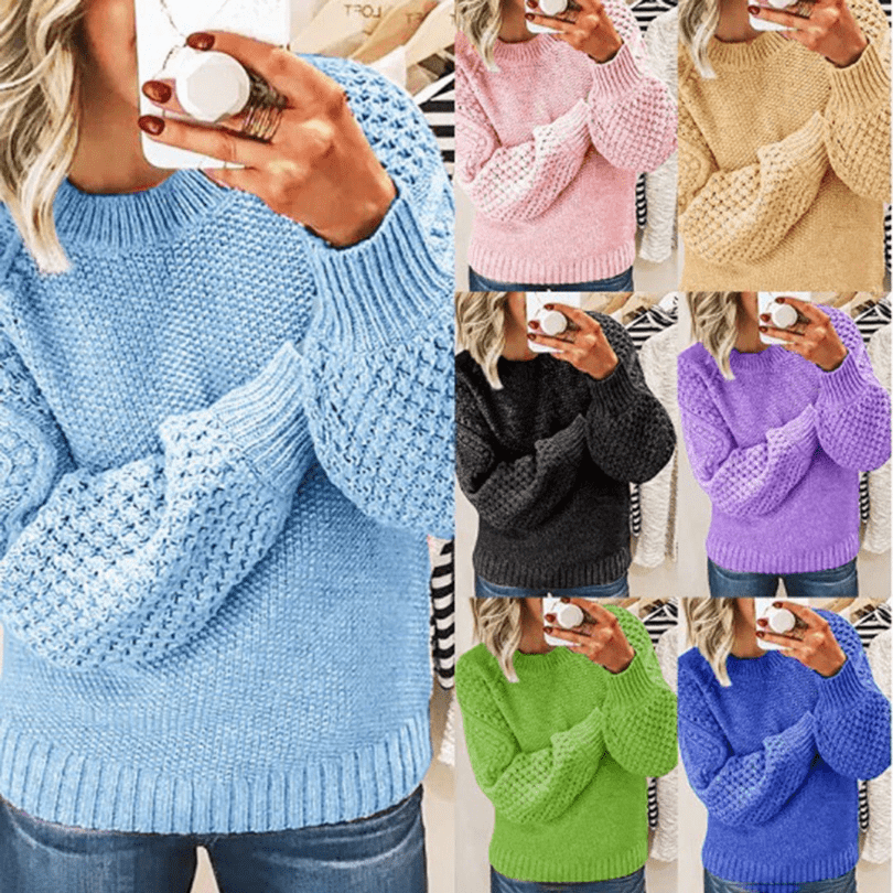 Lila | Trendy & Klassieke Dames Trui met Luxe Zachtheid | Elegant & Stylish - Sorata
