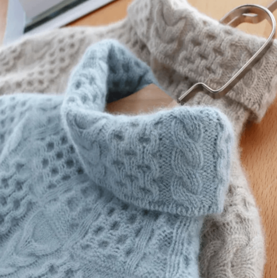 Lin | Comfortabele Gebreide Coltrui | Dames Turtleneck Sweater - Sorata