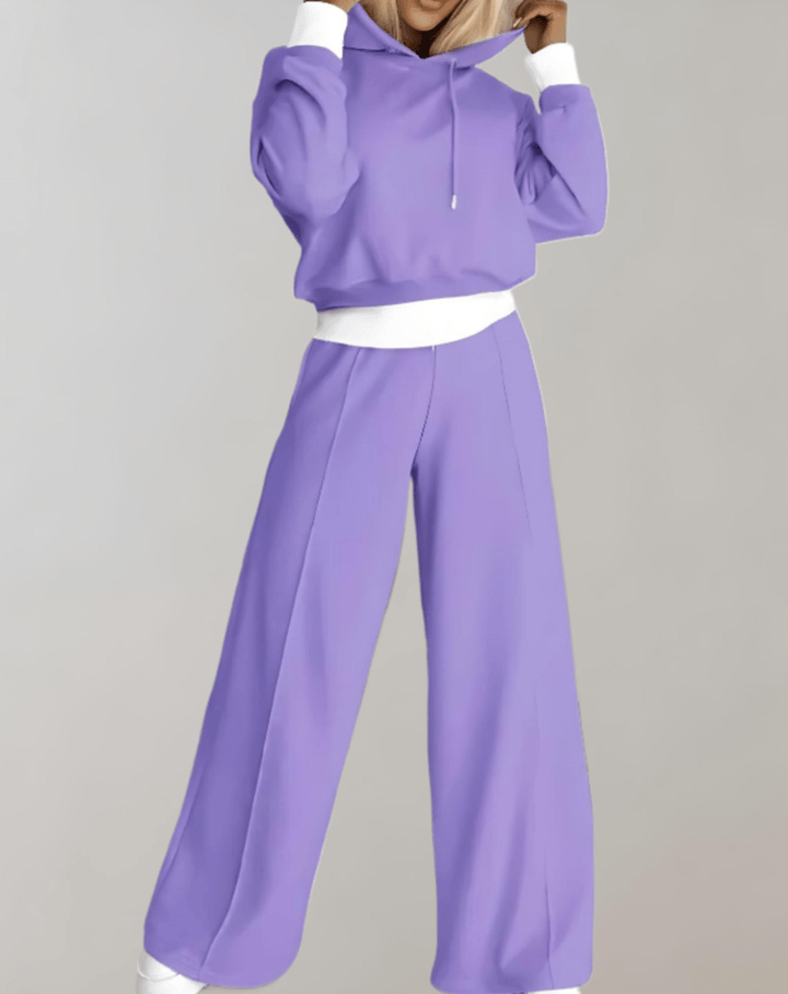 Livy | Moderne Hoodie en Broek Set | Dames Tweedelige Set - Sorata