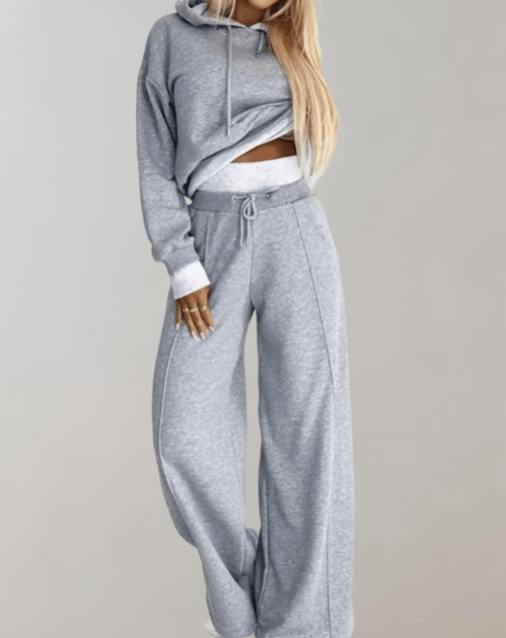 Livy | Moderne Hoodie en Broek Set | Dames Tweedelige Set - Sorata