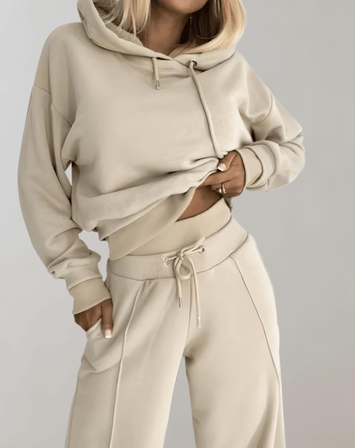 Livy | Moderne Hoodie en Broek Set | Dames Tweedelige Set - Sorata