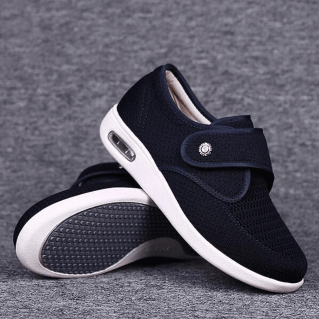 Logan | Diabetische Brede Heren Schoenen | Optimale Ondersteuning - Sorata